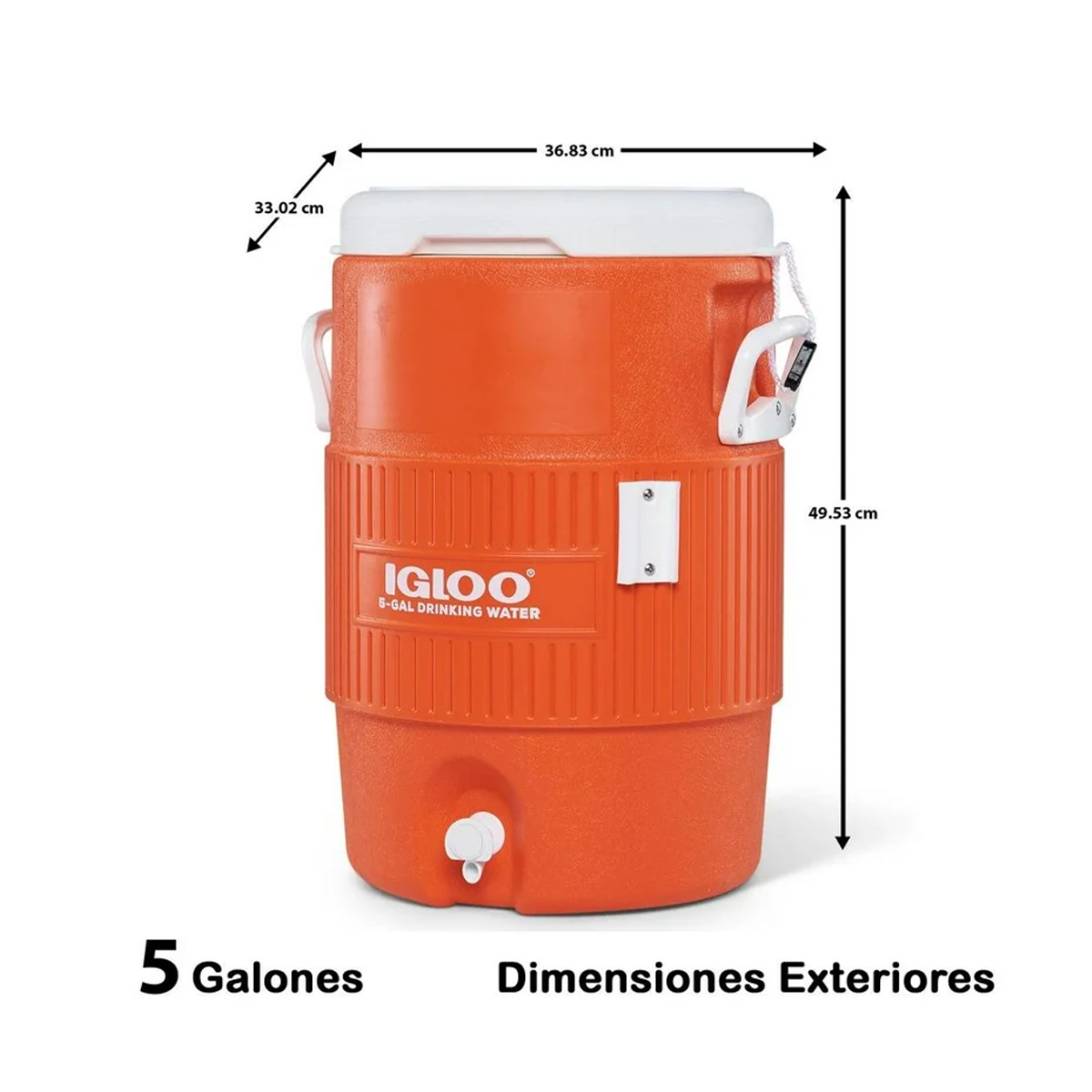 Foto 3 pulgar | Termo Hielera Con Dispensador Igloo 5 Galones