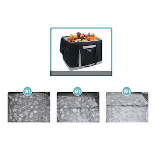 Foto 3 | Hielera Portatil 48l Bolsa Térmica Para 65 Latas Eo Safe Imports Esi-9159-1 Negro