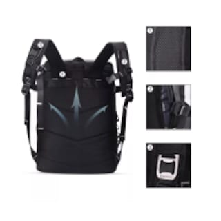 Foto 3 | Mochila Hielera Bolsa Termica Portátil Impermeable De 30l Eo Safe Imports Esi-16892-1 Negro