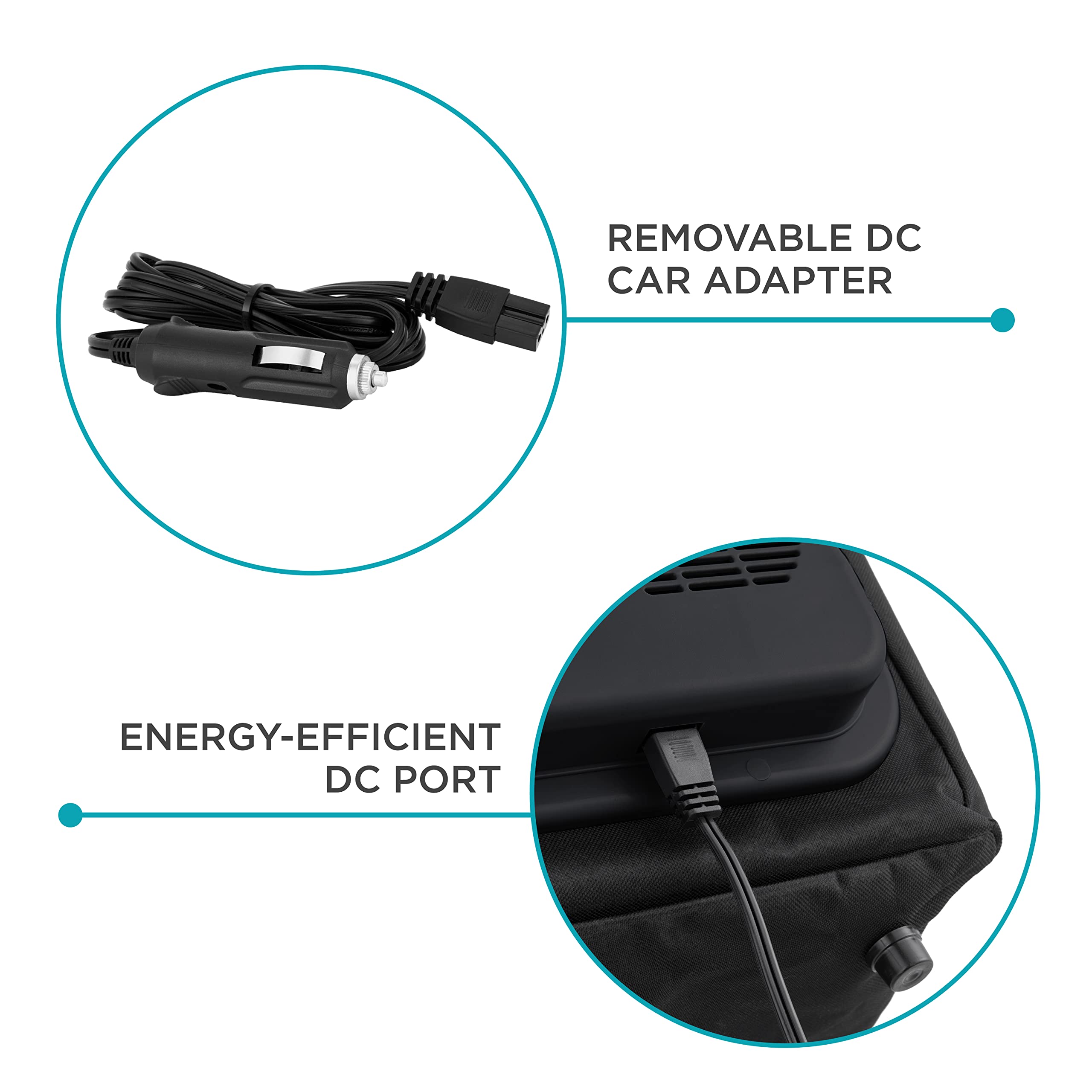 Foto 6 pulgar | Nevera Eléctrica Portátil Ivation 15l Con Correa Para El Hombro - Venta Internacional.