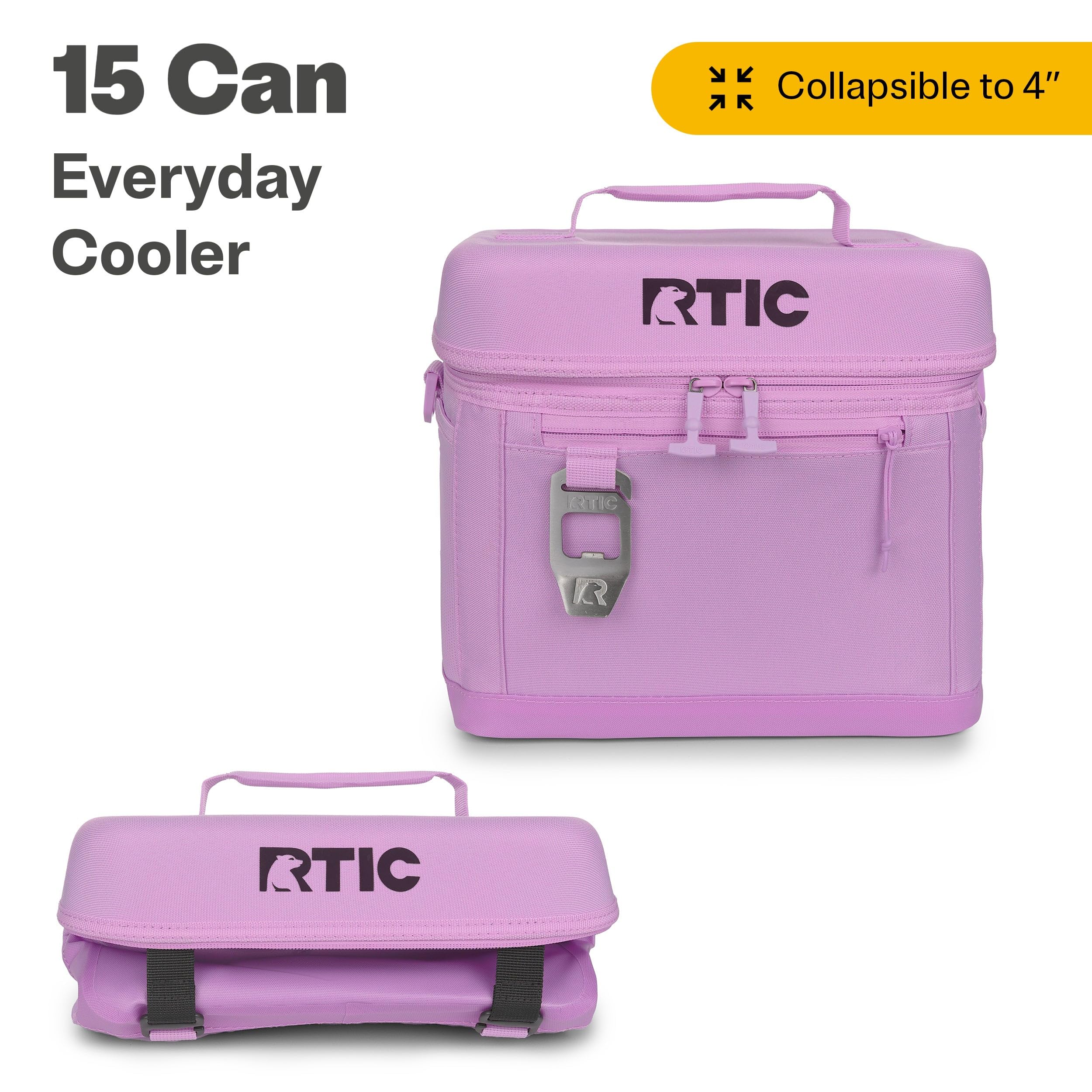 Foto 3 pulgar | Cooler Rtic Everyday, 15 Latas, Color Lavanda Con Lados Suaves - Venta Internacional.