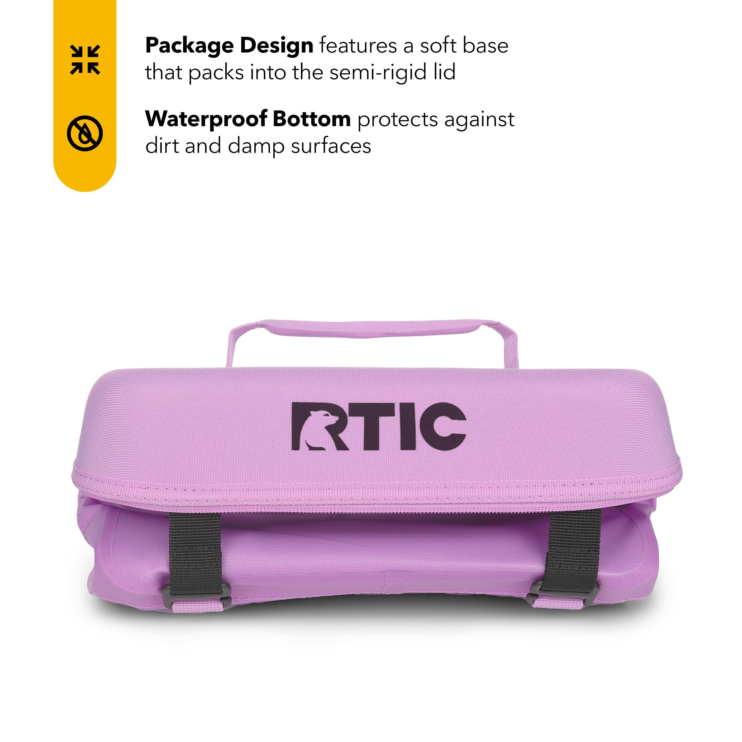 Foto 5 pulgar | Cooler Rtic Everyday, 15 Latas, Color Lavanda Con Lados Suaves - Venta Internacional.