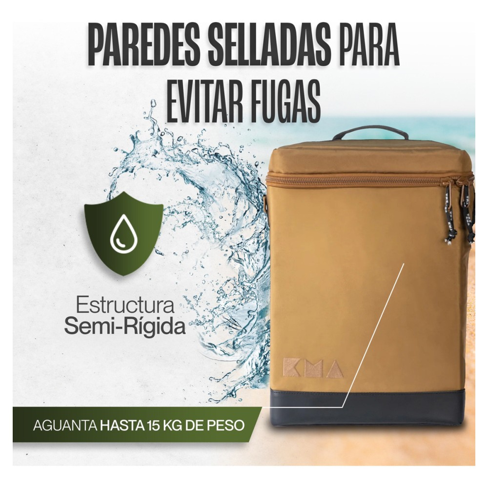 Foto 6 pulgar | Hielera Outdoor Kma 12l Color Amarillo Versátil
