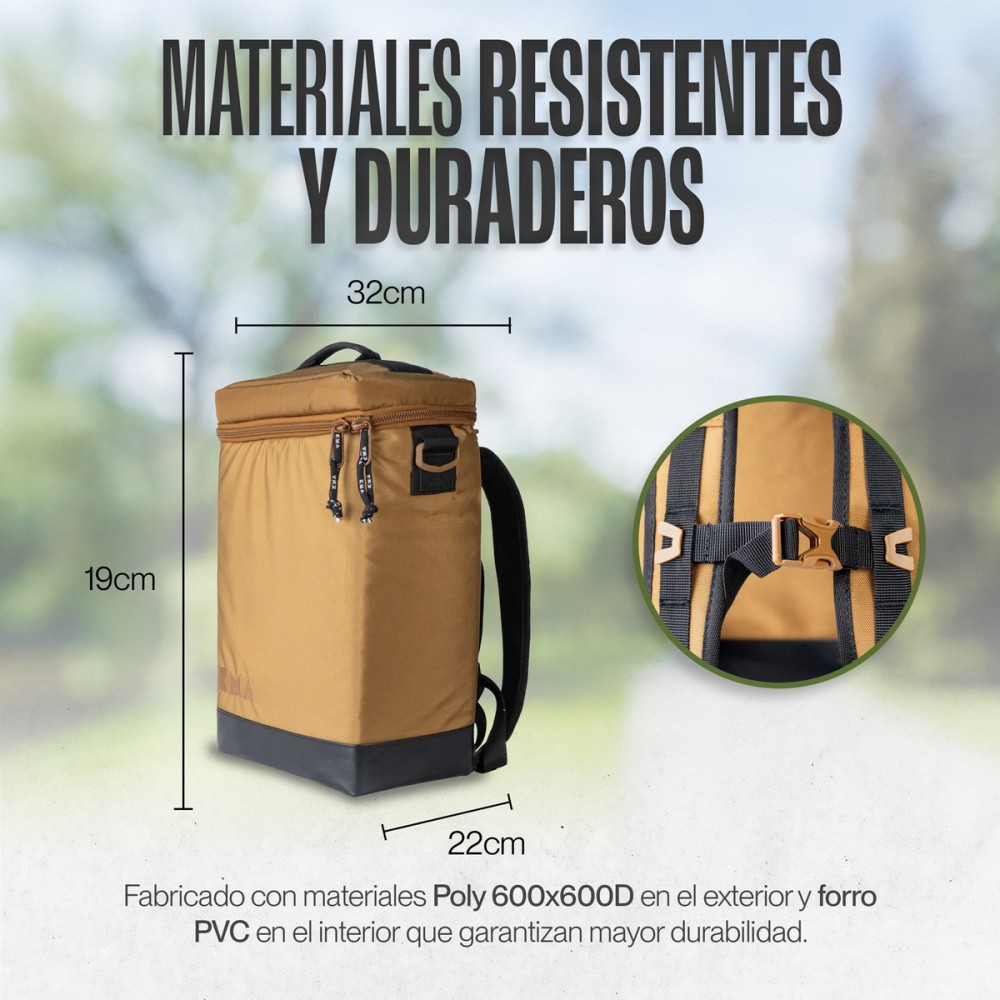 Foto 8 pulgar | Hielera Outdoor Kma 12l Color Amarillo Versátil
