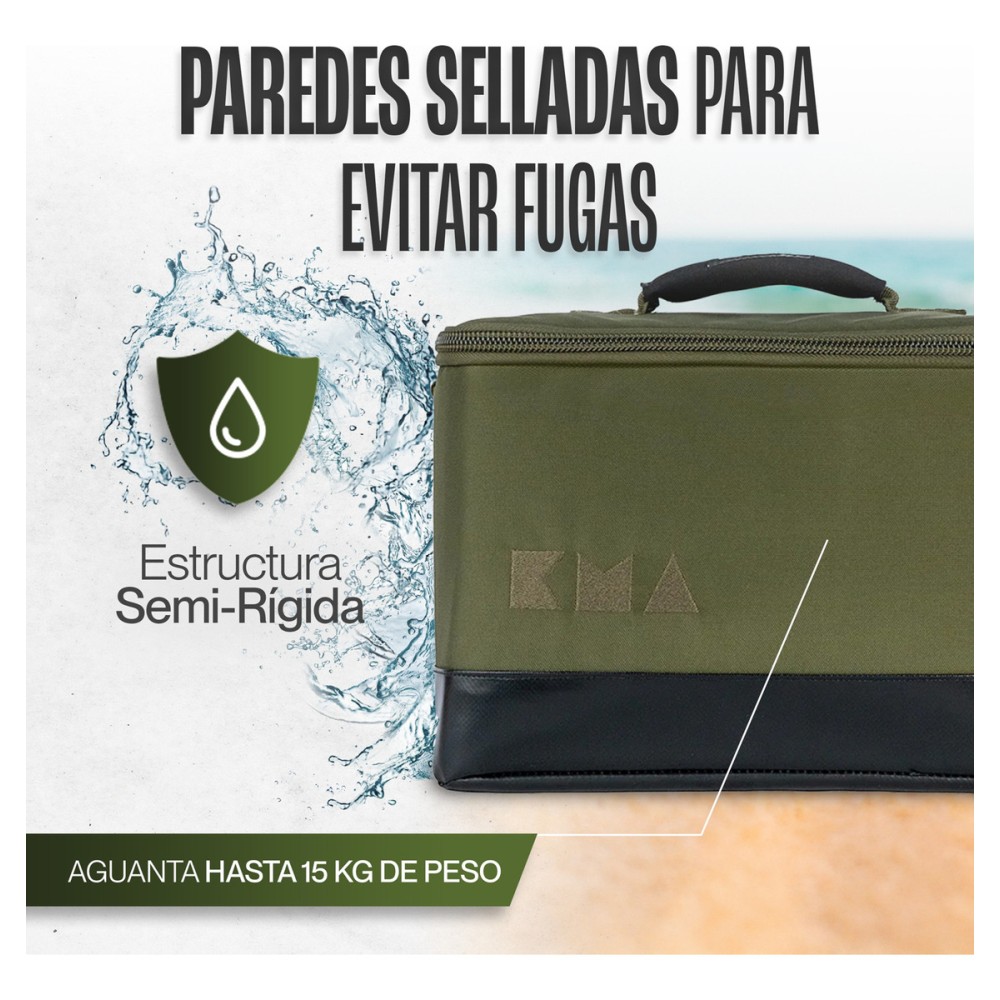 Foto 6 pulgar | Hielera Outdoor Kma 12l Color Verde Versátil