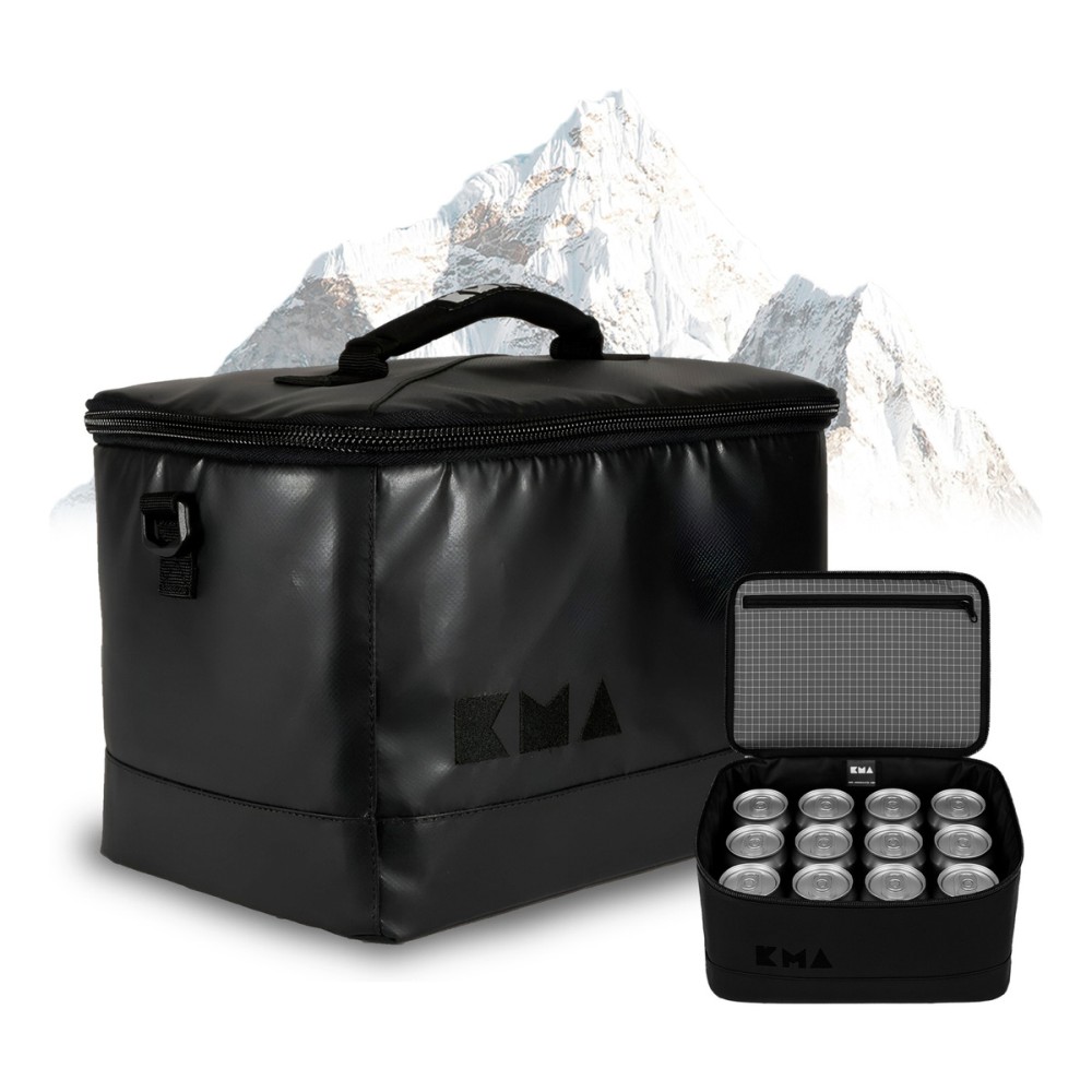 Foto 3 pulgar | Hielera Outdoor Kma 12l Color Negro Impermeable