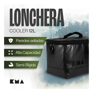 Foto 3 | Hielera Outdoor Kma 12l Color Negro Impermeable