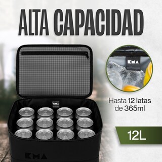 Foto 4 | Hielera Outdoor Kma 12l Color Negro Impermeable