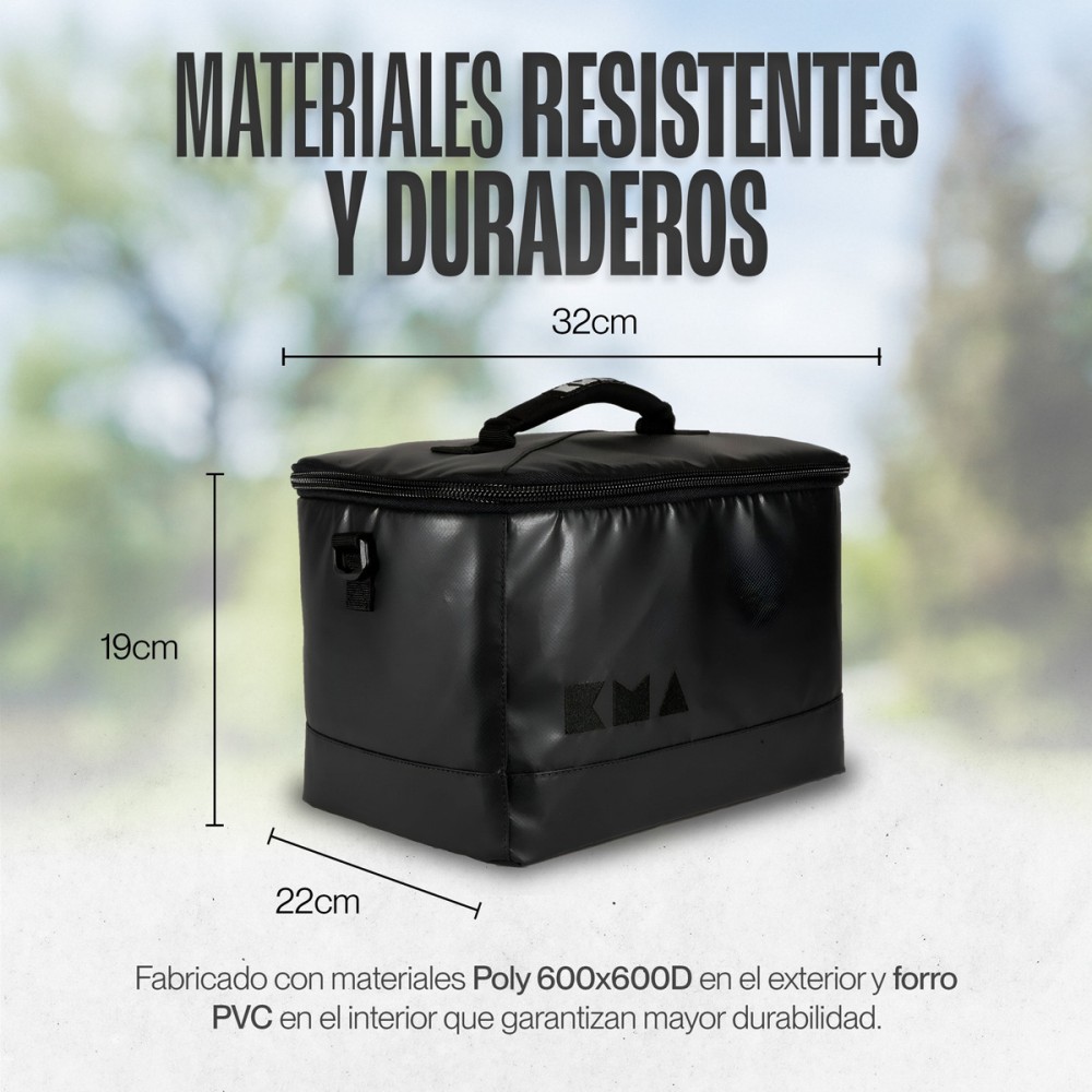 Foto 8 pulgar | Hielera Outdoor Kma 12l Color Negro Impermeable