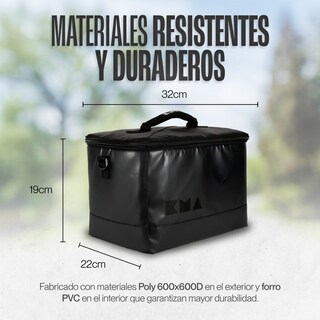 Foto 7 | Hielera Outdoor Kma 12l Color Negro Impermeable