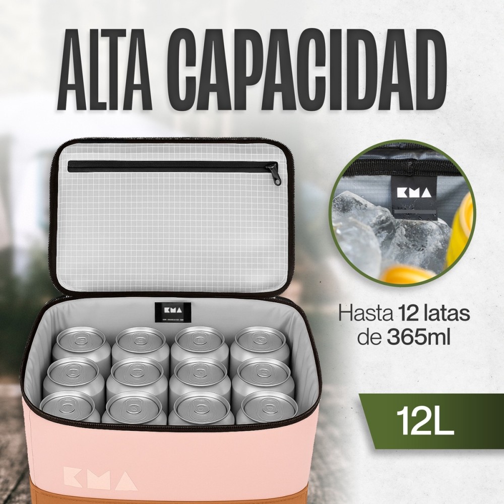 Foto 5 pulgar | Hielera Outdoor Kma 12l Color Rosa Versátil