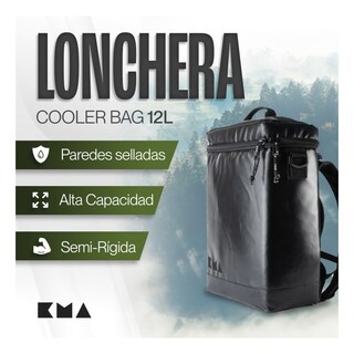 Foto 3 | Hielera Outdoor Kma 12l Color Negro Impermeable