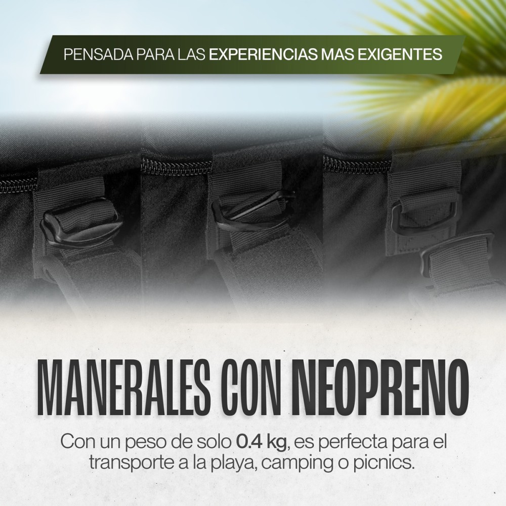 Foto 7 pulgar | Hielera Outdoor Kma 12l Color Negro Impermeable