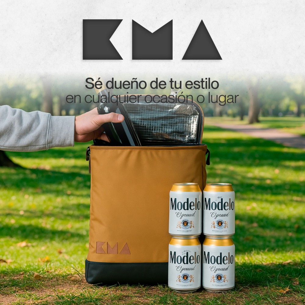 Foto 9 pulgar | Hielera Outdoor Kma 12l Color Negro Impermeable