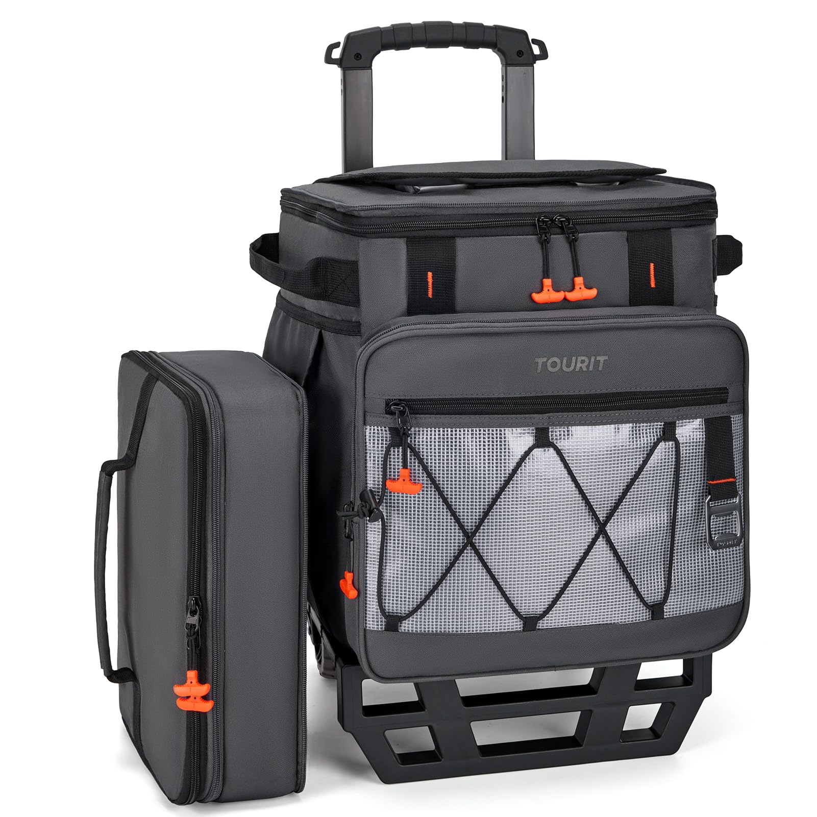 Cooler Tourit De 75 Latas, Desmontable, De Dos Pisos Con Ruedas - Venta Internacional.