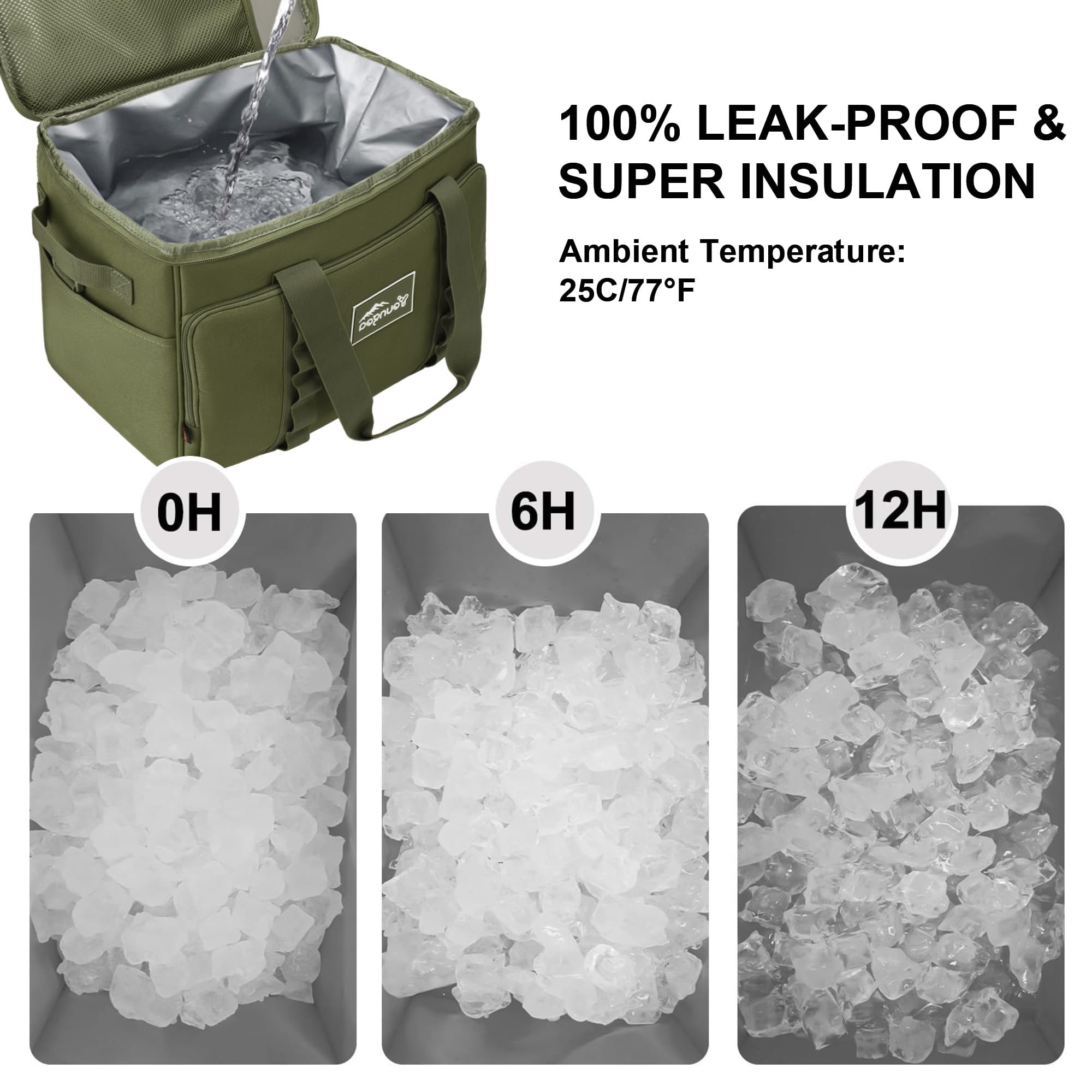 Foto 4 pulgar | Nevera Térmica Youngoa De 30 Litros Con Aislamiento Suave Para 48 Latas - Venta Internacional.