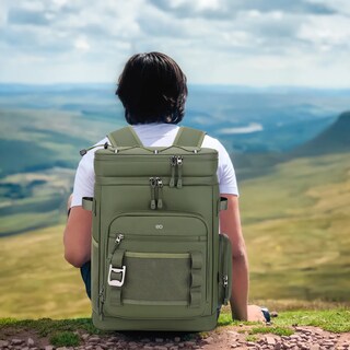 Foto 3 | Hielera Mochila Portátil Impermeable Eo Safe Imports Esi-18749 Verde