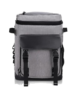 Foto 2 | Mochila Hielera Termica Mochila Impermeable Gris + Gratis Termo Güish De Regalo