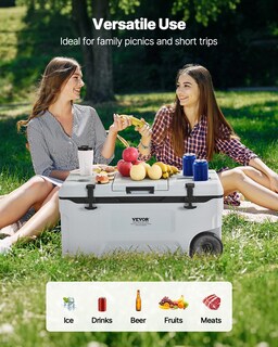 Foto 6 | Hielera Portátil Vevor De 74 Litros Con Retención De Hielo Para Viajes Familiares - Venta Internacional.