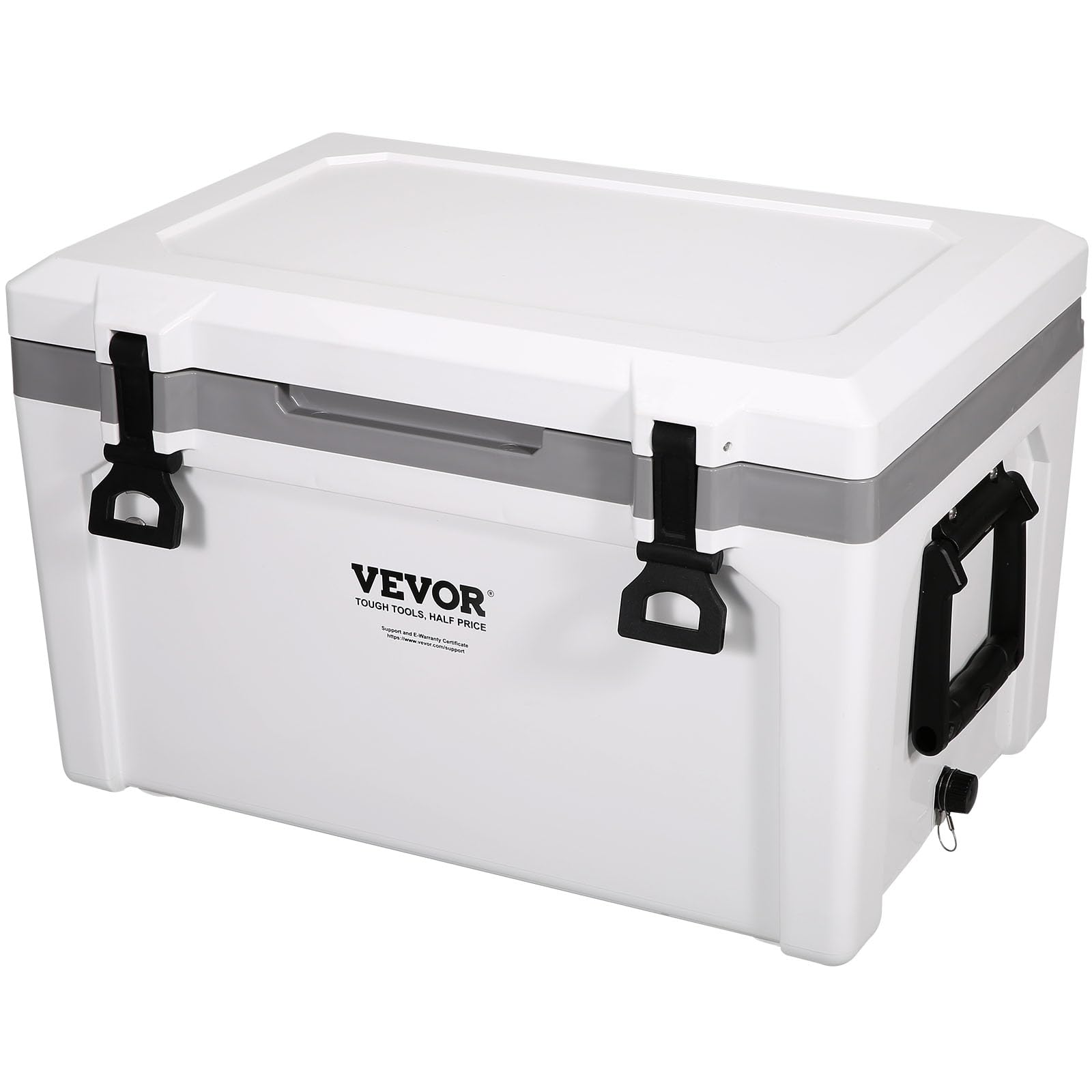 Cooler Vevor, Ultraligero Y Duro, 52 Cuartos De Galón, Retención De Hielo Durante 6 Días - Venta Internacional.