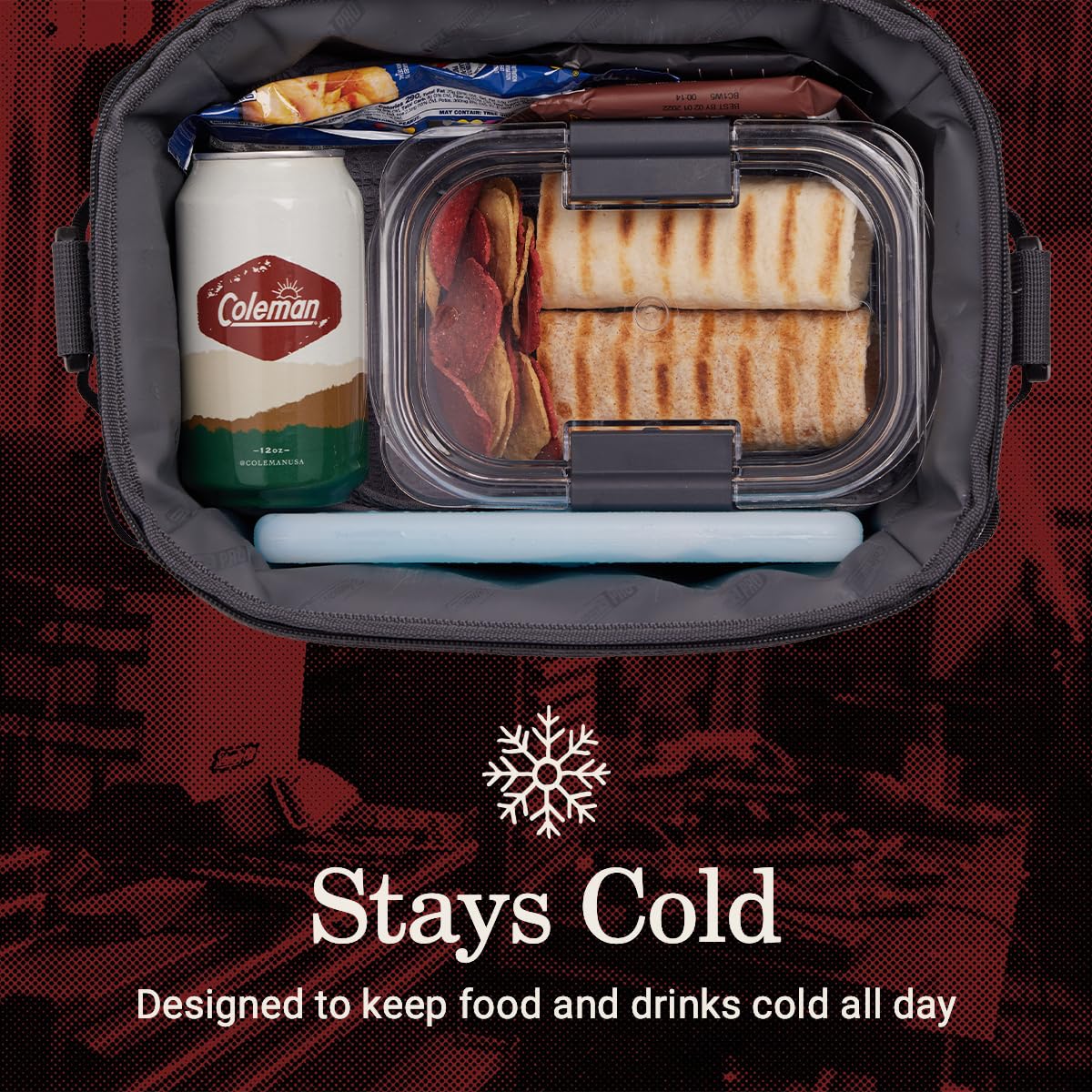 Foto 5 pulgar | Enfriador Portátil Lunchbox Coleman Pro Con Aislamiento De 16/24 Latas - Venta Internacional.
