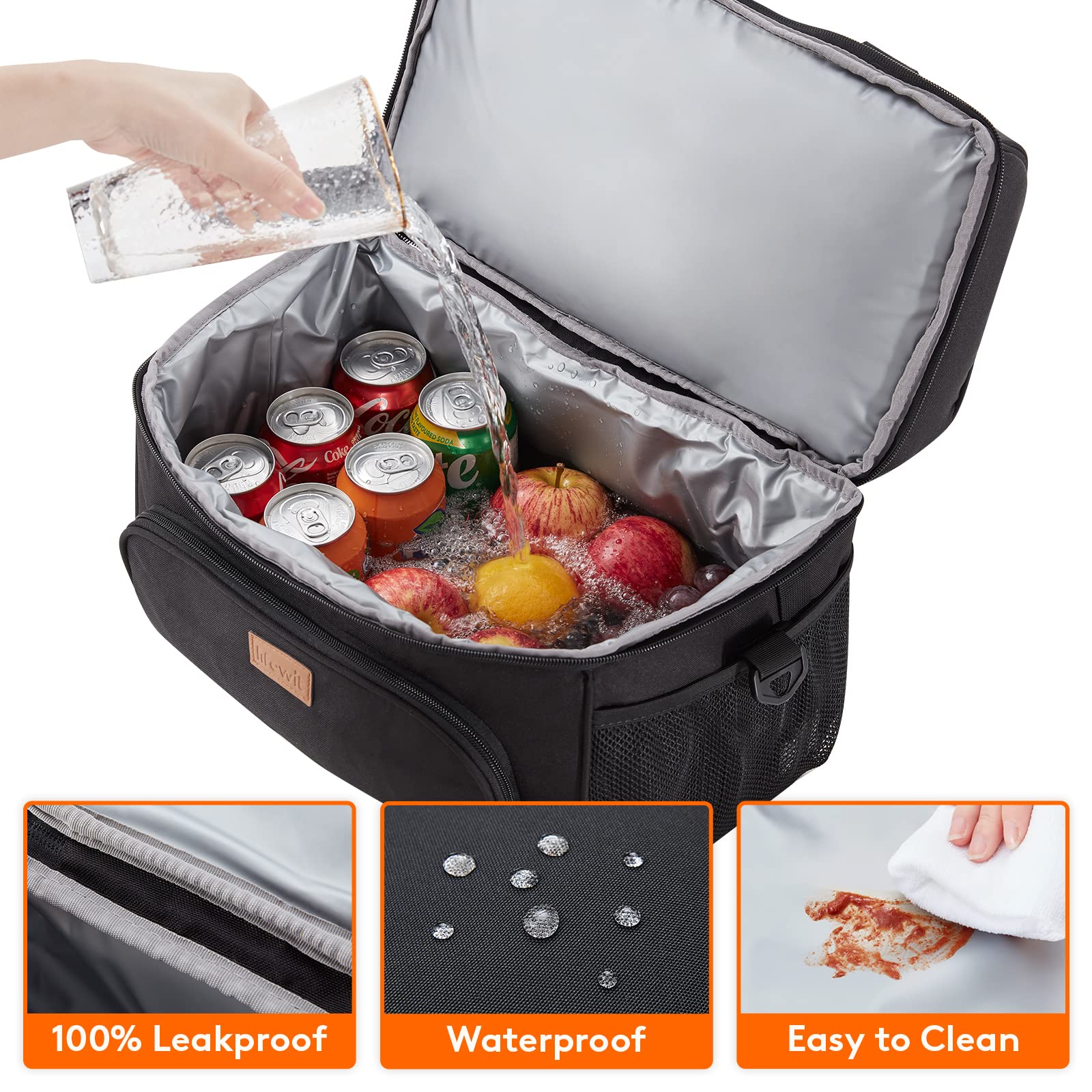 Foto 5 pulgar | Bolsa Térmica Lifewit, Tamaño Grande, 23 L, 32 Latas, Aislante, Para Pícnic - Venta Internacional.