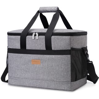 Foto 1 | Bolsa Frigorífica Lifewit 30 L/50 Latas, Plegable, Aislante, Gris - Venta Internacional.