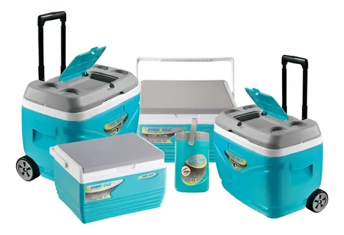 Hieleras 30, 66lts Con Ruedas, 11, 4.5lts Termo 1lt Pinnacle Turquesa