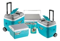 Hieleras 30, 66lts Con Ruedas, 11, 4.5lts Termo 1lt Pinnacle Turquesa