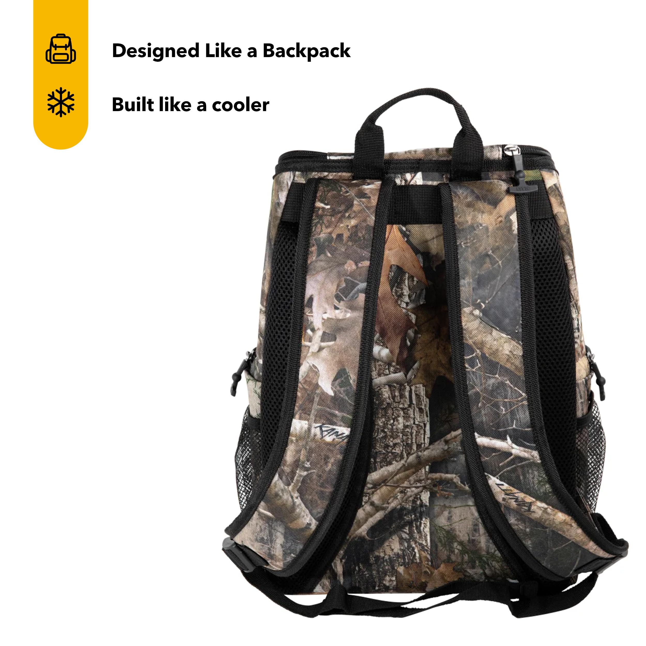 Foto 3 pulgar | Mochila Refrigeradora Rtic Kanati Camo De 15 Latas Con Capacidad Para 24 Horas De Frío - Venta Internacional.
