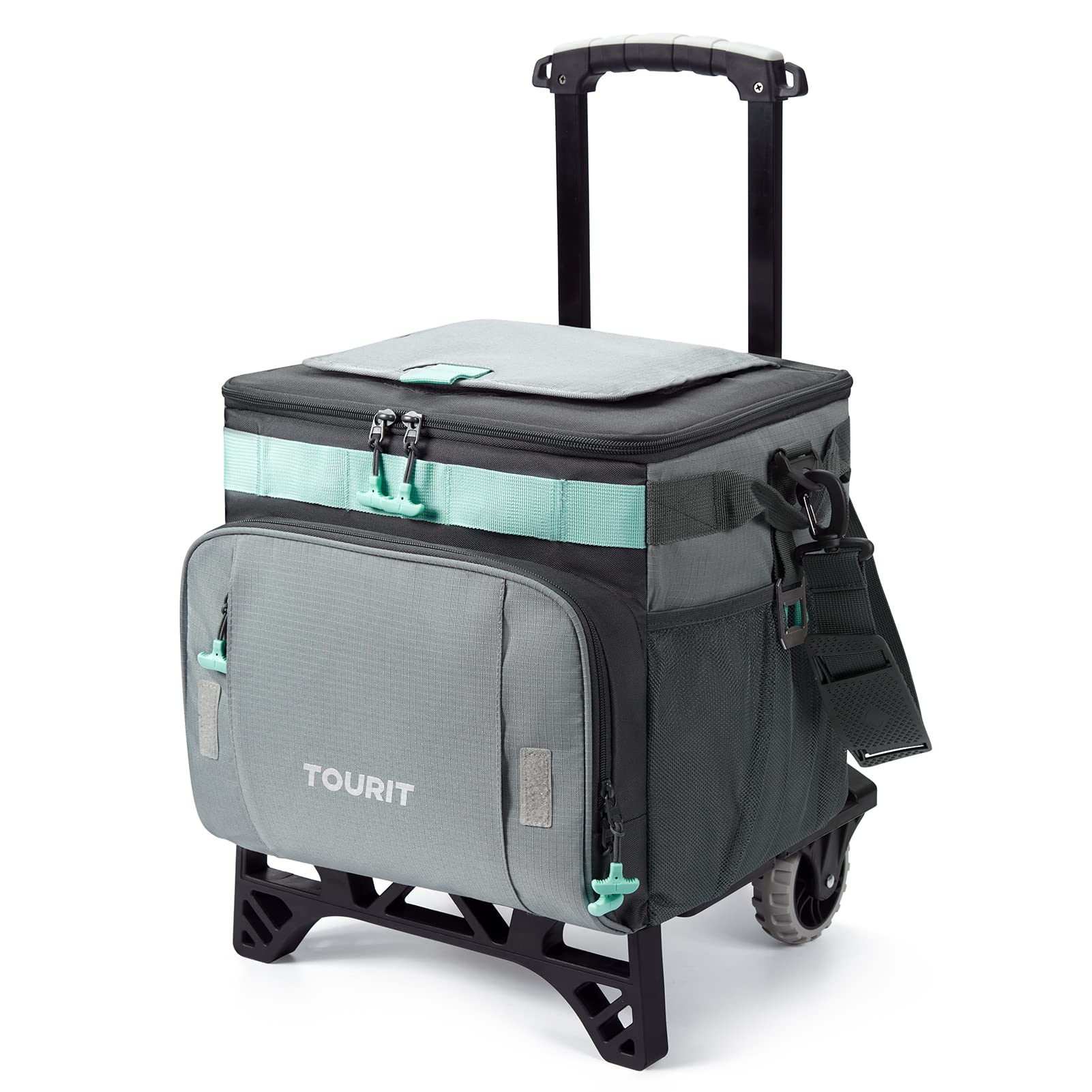 Enfriador Tourit De 50 Latas, Plegable, Enrollable, A Prueba De Fugas, 30 Litros - Venta Internacional.