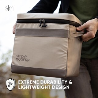 Foto 6 | Nevera Simple Modern Day Para 12 Latas, 11 Litros, Almendra Y Abedul - Venta Internacional.