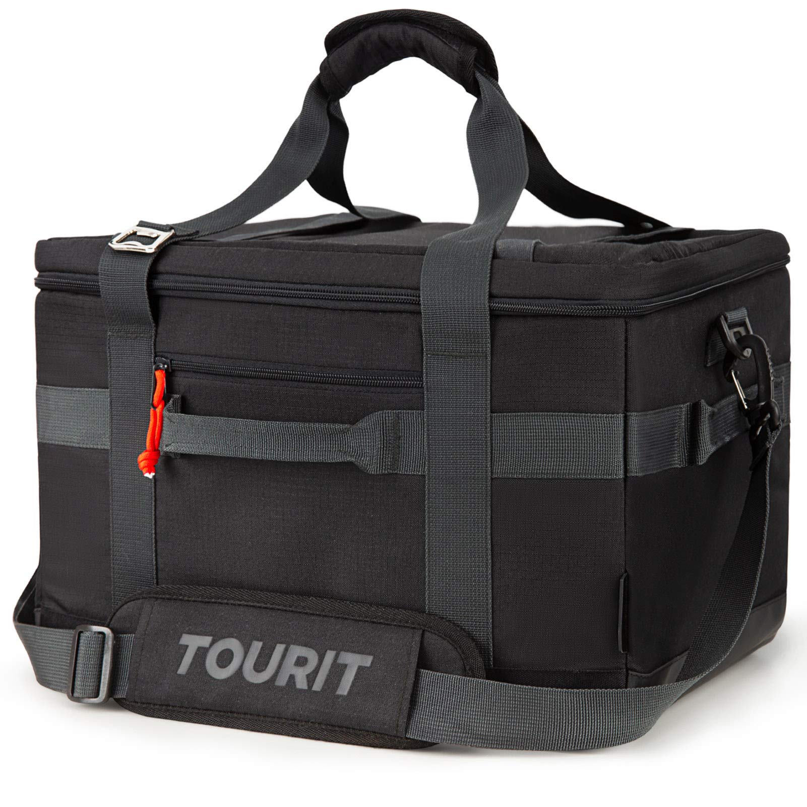 Foto 2 pulgar | Bolsa Térmica Tourit De 32 Litros Con Aislamiento, 48 Latas, Para Pícnic, Playa, Negra - Venta Internacional.