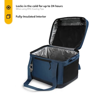 Foto 2 | Cooler Rtic Everyday 28 Latas Portátil Con Lados Blandos, Azul Marino - Venta Internacional.