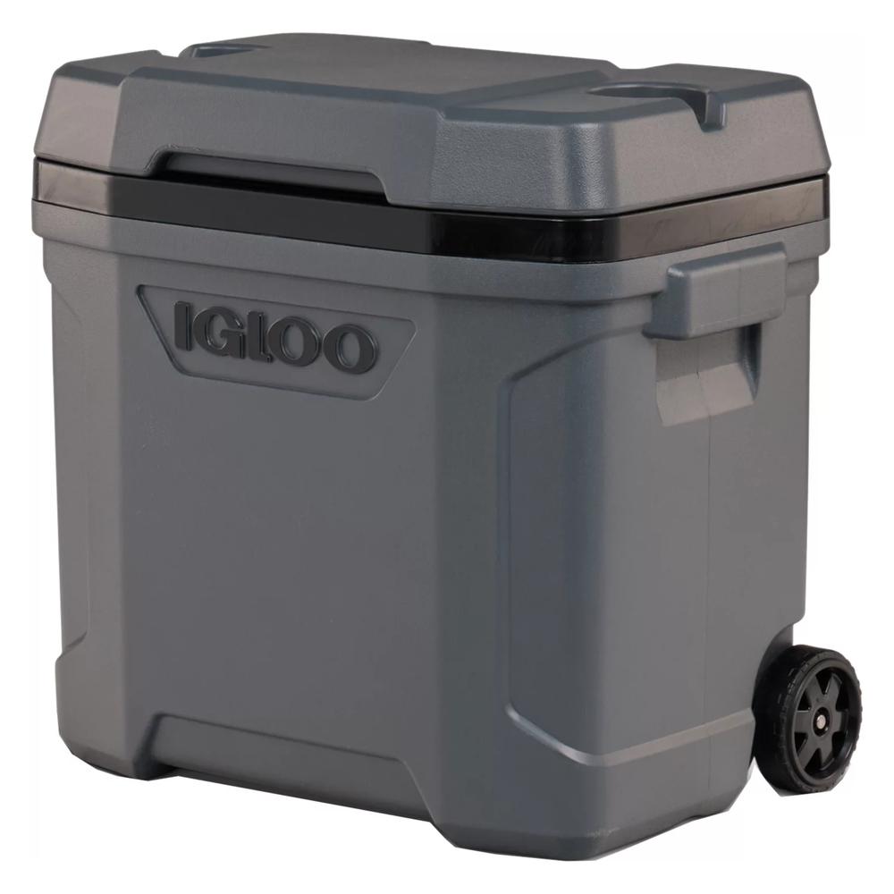 Foto 3 pulgar | Hielera 30 Qt C/ Ruedas Latitude Gris 43 Latas Igloo