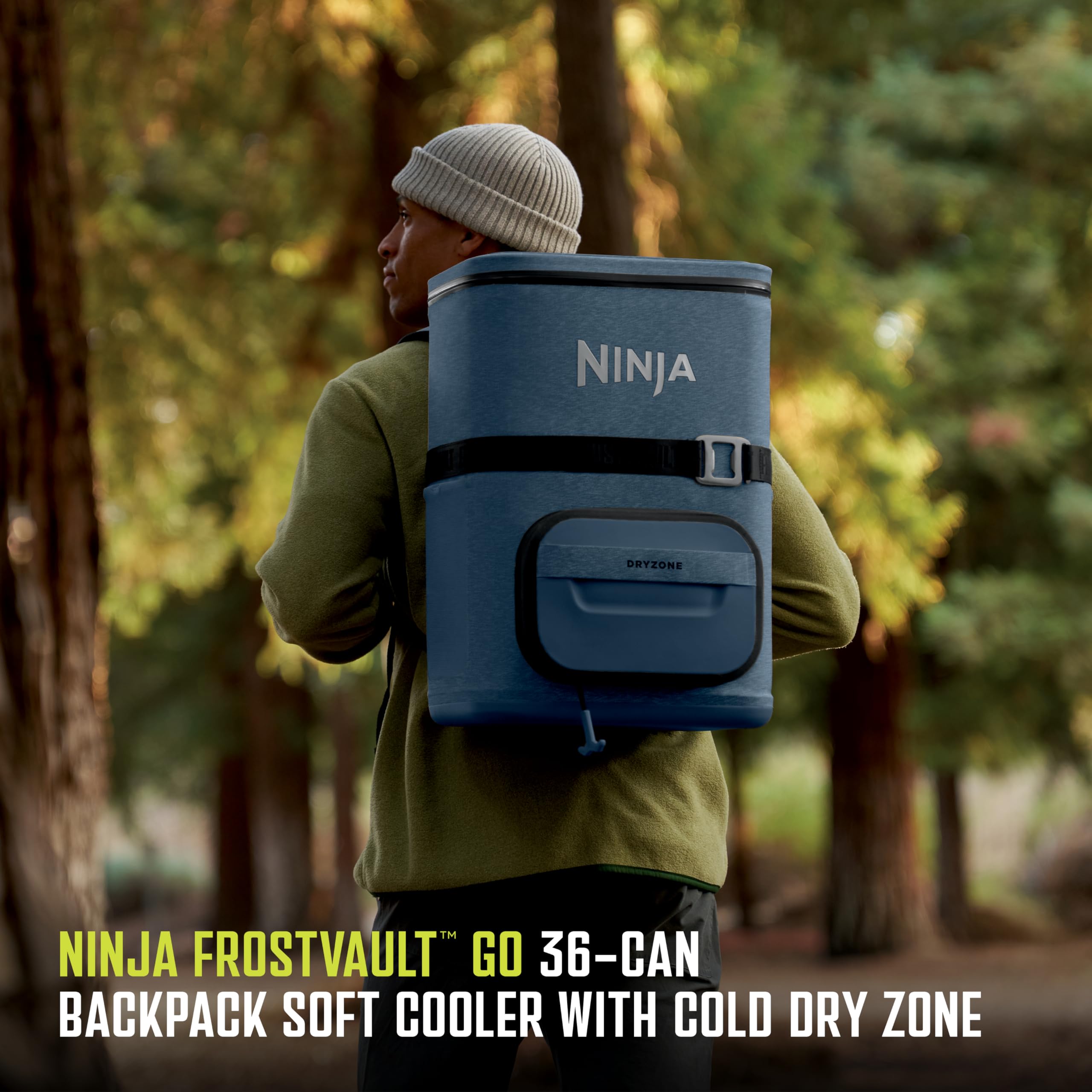 Foto 3 pulgar | Mochila Cooler Ninja Frostvault Go 36 Can Lakeshore Blue - Venta Internacional.