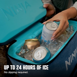 Foto 5 | Mochila Cooler Ninja Frostvault Go 36 Can Lakeshore Blue - Venta Internacional.