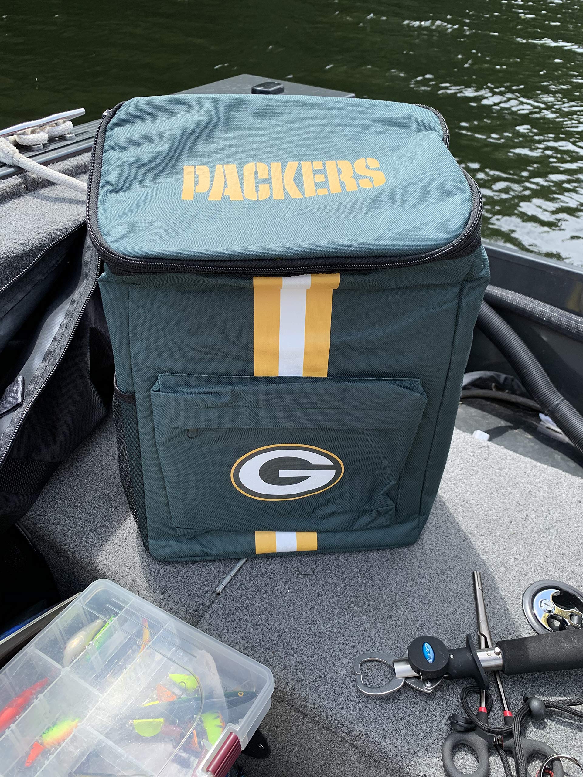 Foto 6 | Mochila Térmica Foco Greenbay Packers Con Aislamiento De 24 Litros Y 36 Latas - Venta Internacional.