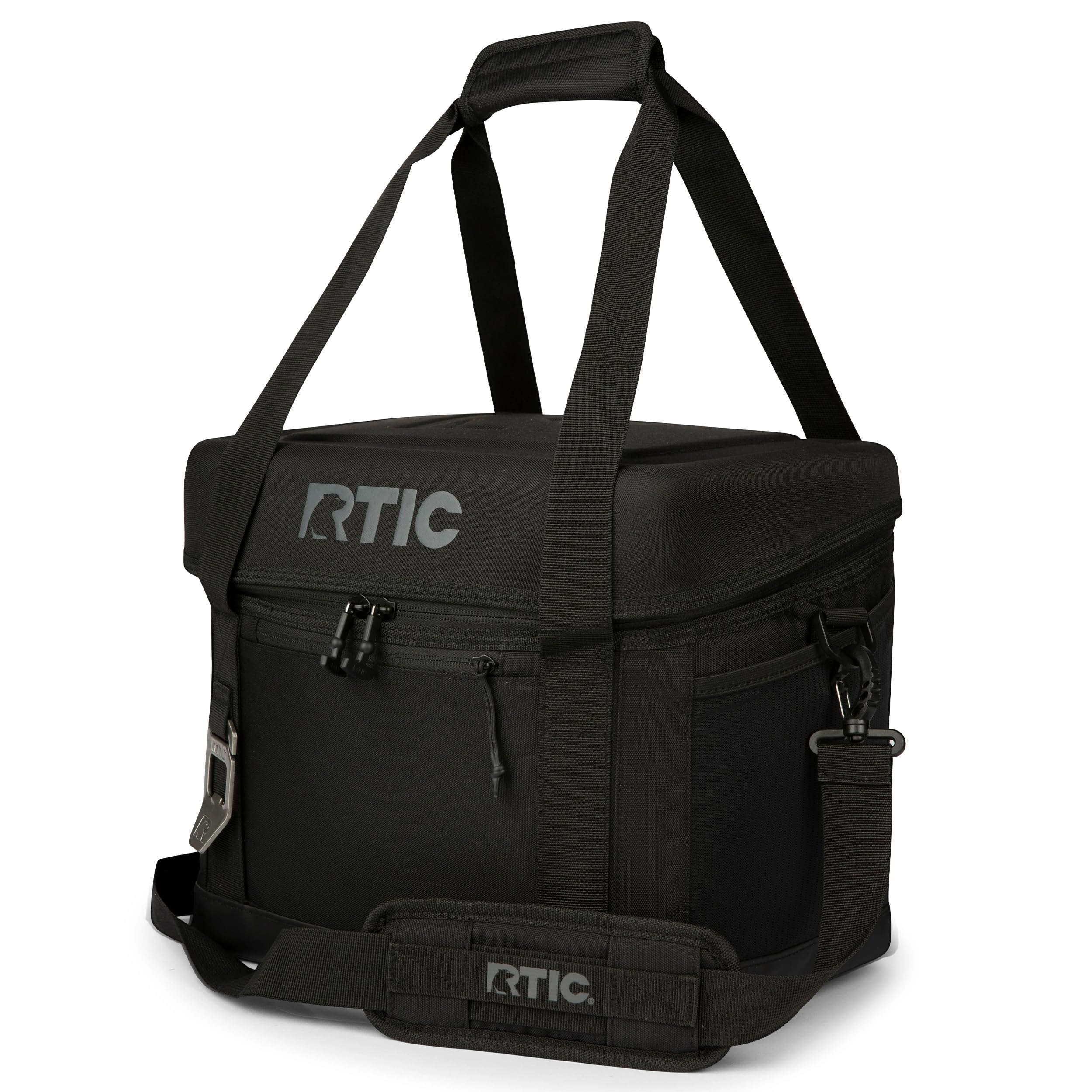 Cooler Rtic Everyday  28 Latas  Portátil  Con Lados Blandos  Color Negro - Venta Internacional.