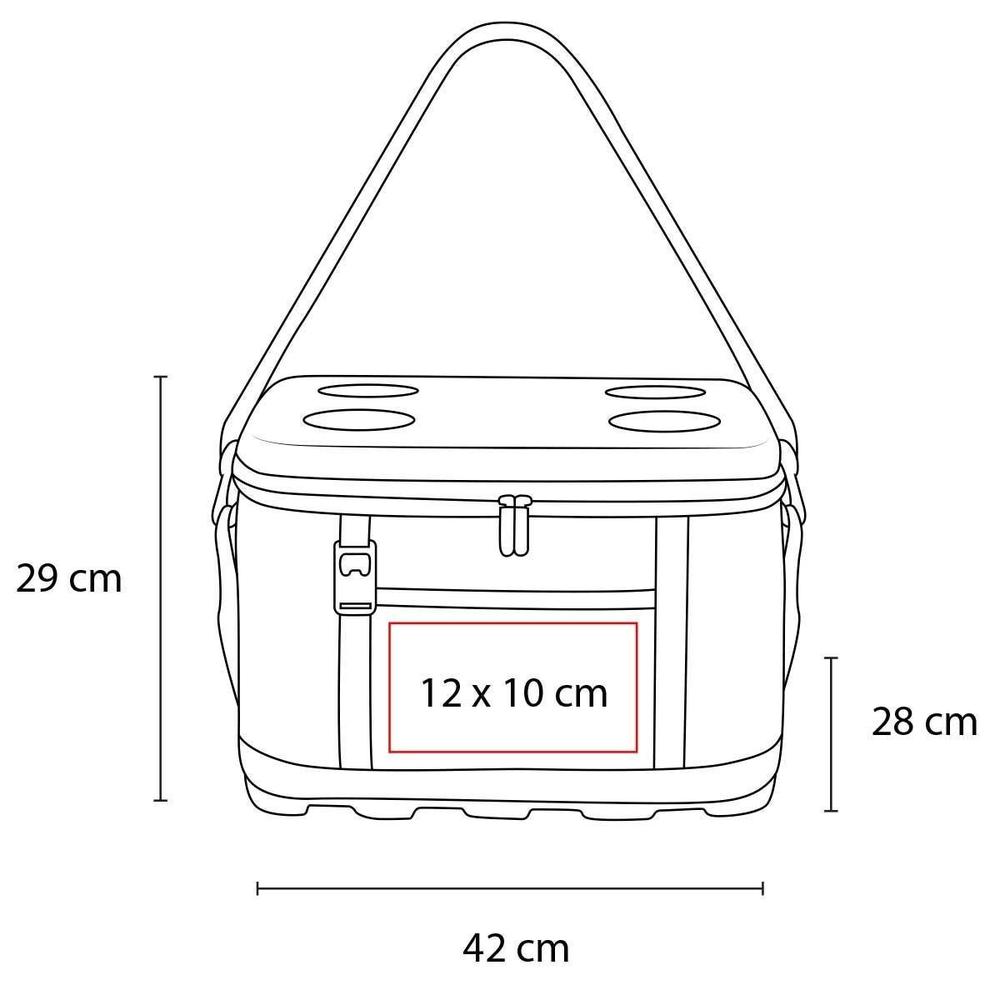 Foto 2 | Hielera Promocional Plegable Con Base Rígida Y Destapador-kalet