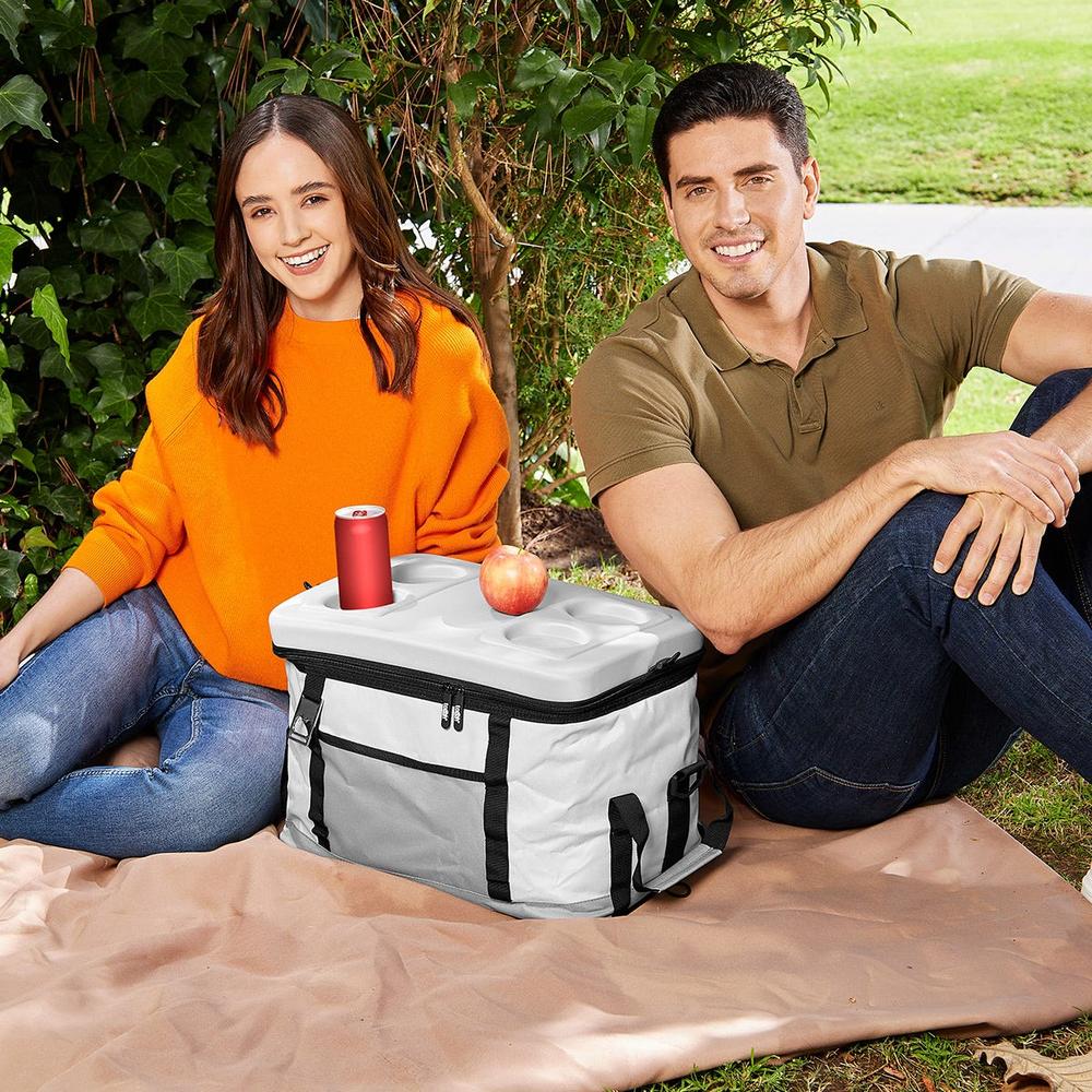 Foto 8 | Hielera Promocional Plegable Con Base Rígida Y Destapador-kalet
