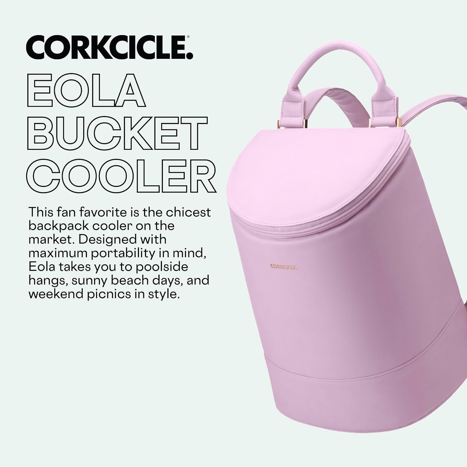 Foto 3 pulgar | Nevera Corkcicle Eola Con Forma De Cubo, Cuarzo Rosa, 28 Cm X 36 Cm - Venta Internacional.