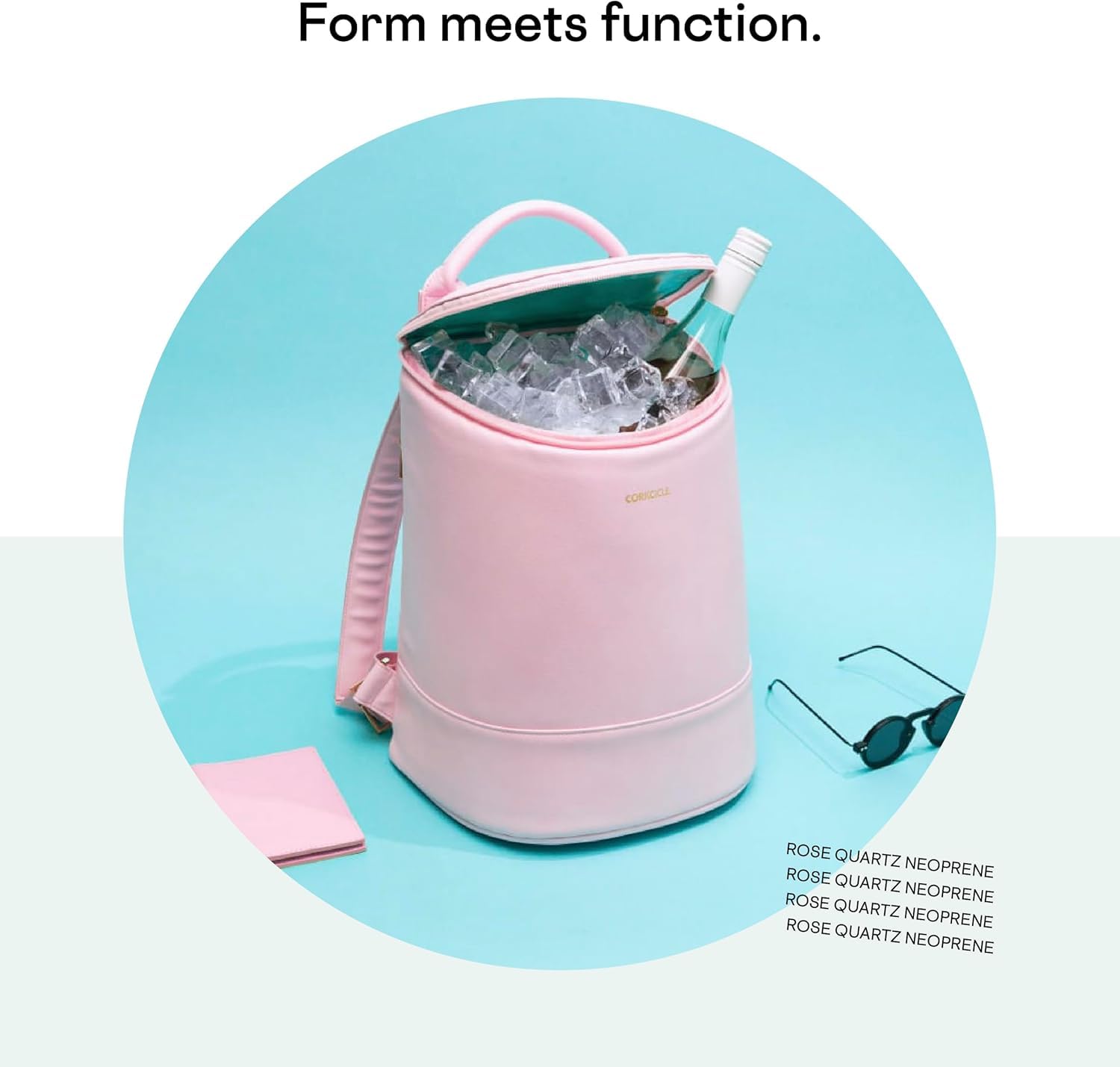 Foto 4 pulgar | Nevera Corkcicle Eola Con Forma De Cubo, Cuarzo Rosa, 28 Cm X 36 Cm - Venta Internacional.