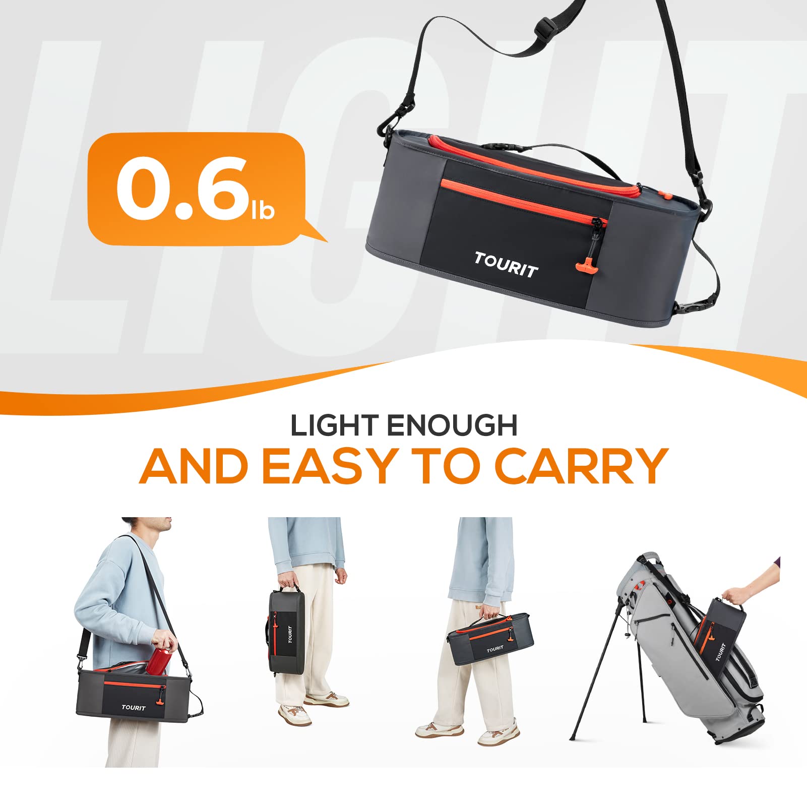 Foto 7 pulgar | Bolsa Térmica De Golf Tourit Con Funda Aislante Para 6 Latas Para Hombre - Venta Internacional.