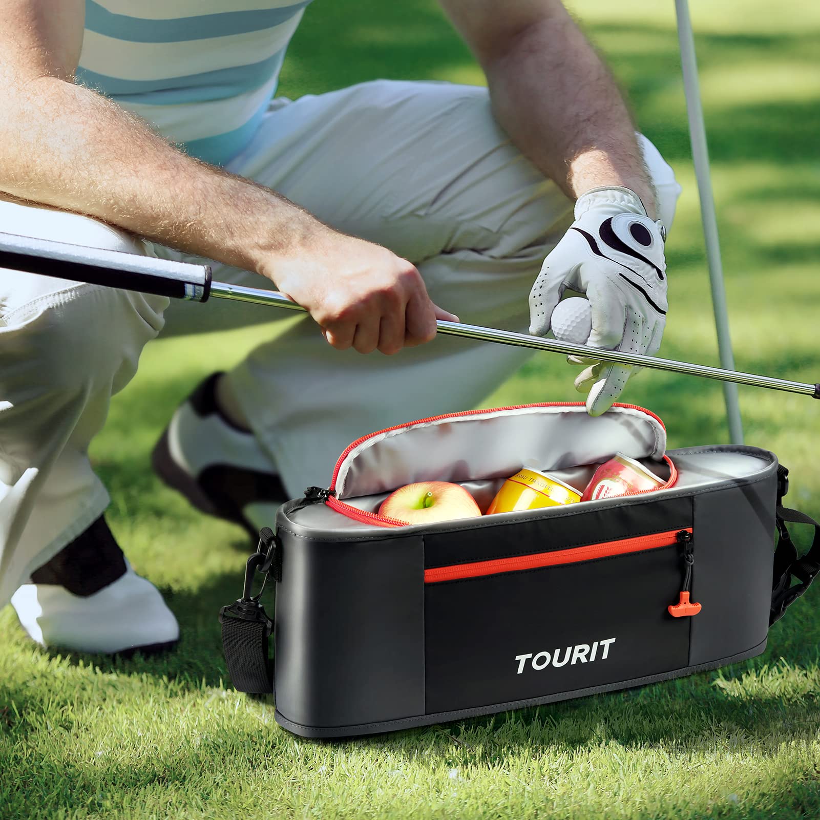 Foto 8 pulgar | Bolsa Térmica De Golf Tourit Con Funda Aislante Para 6 Latas Para Hombre - Venta Internacional.