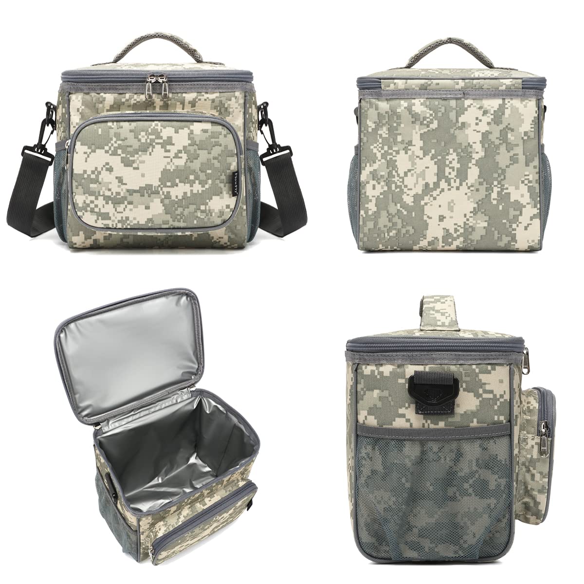 Foto 5 | Lonchera Flowfly Gris-Venta Internacional
