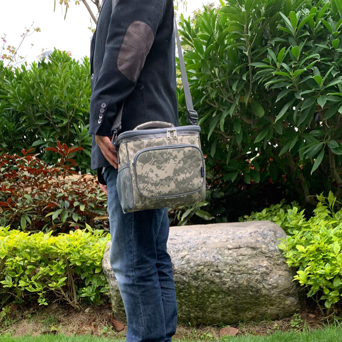 Foto 6 | Lonchera Flowfly Gris-Venta Internacional