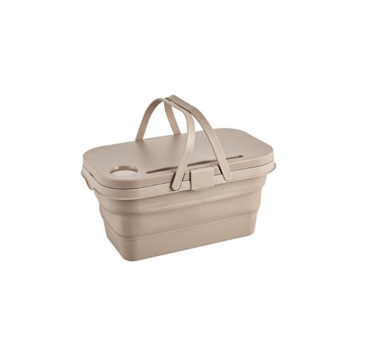 Foto 2 pulgar | Cesta De Picnic Multifuncional Plegable Eo Safe Imports Esi-15093 Beige