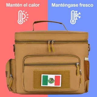 Foto 4 | Lonchera Térmica Táctica Eo Safe Imports Esi-15898 Marrón