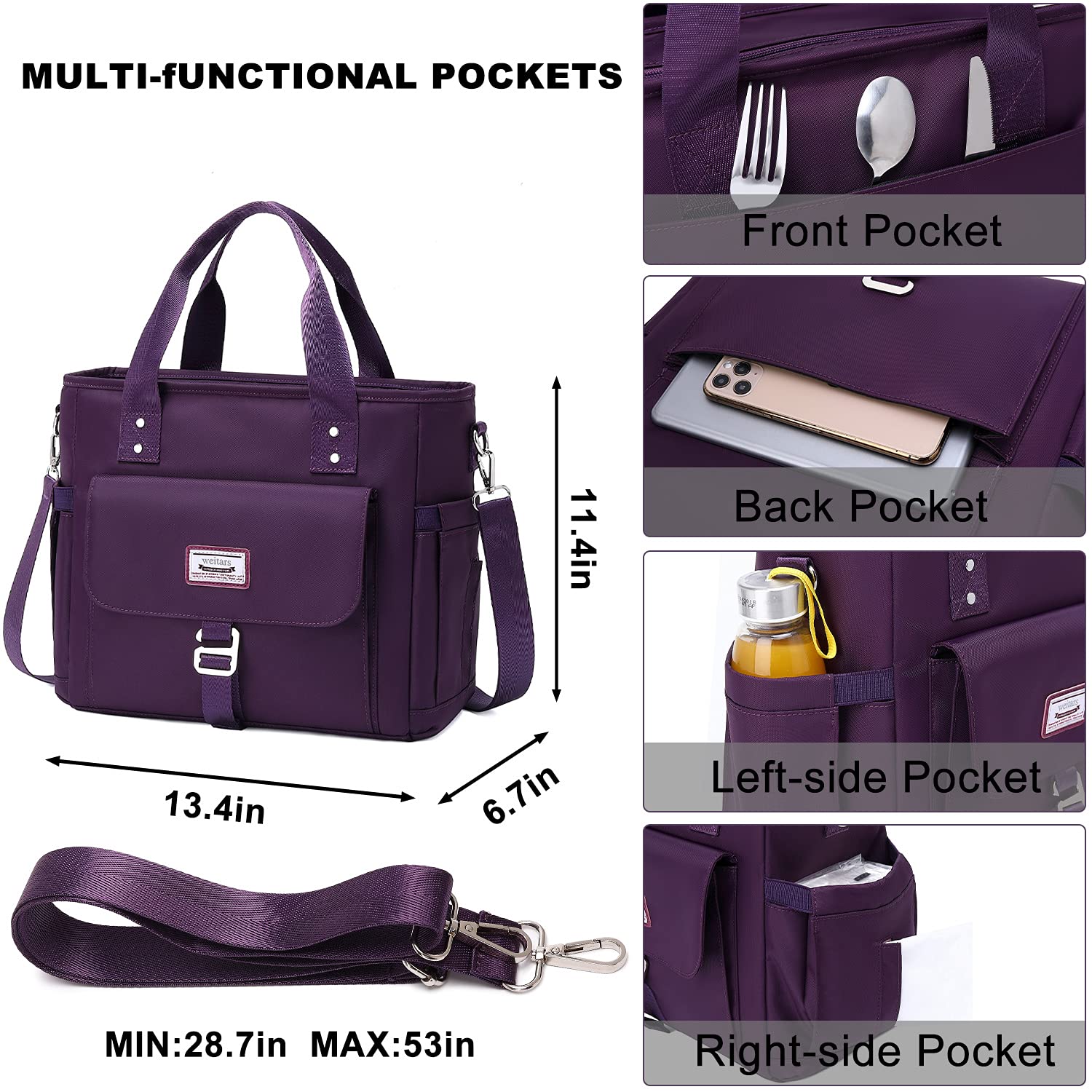 Foto 4 pulgar | Lonchera Weitars Extra Grande- Venta Internacional